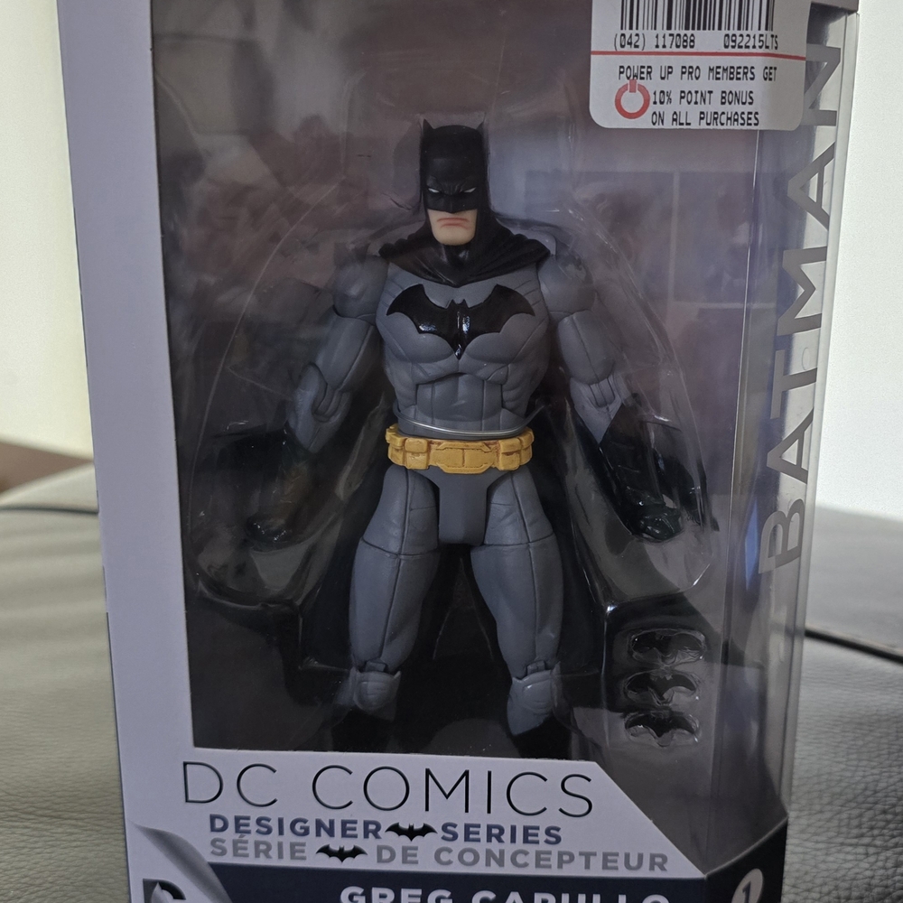 DC Comics BATMAN Designer Series 1 ActionFigure Greg Capullo DC Collect MINT NEW